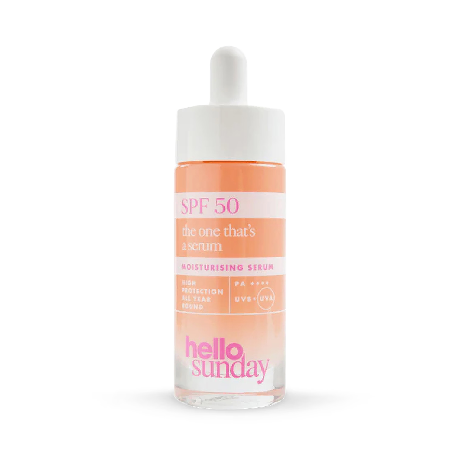 Hello Sunday SPF50 serum 30ml, imported from the UK