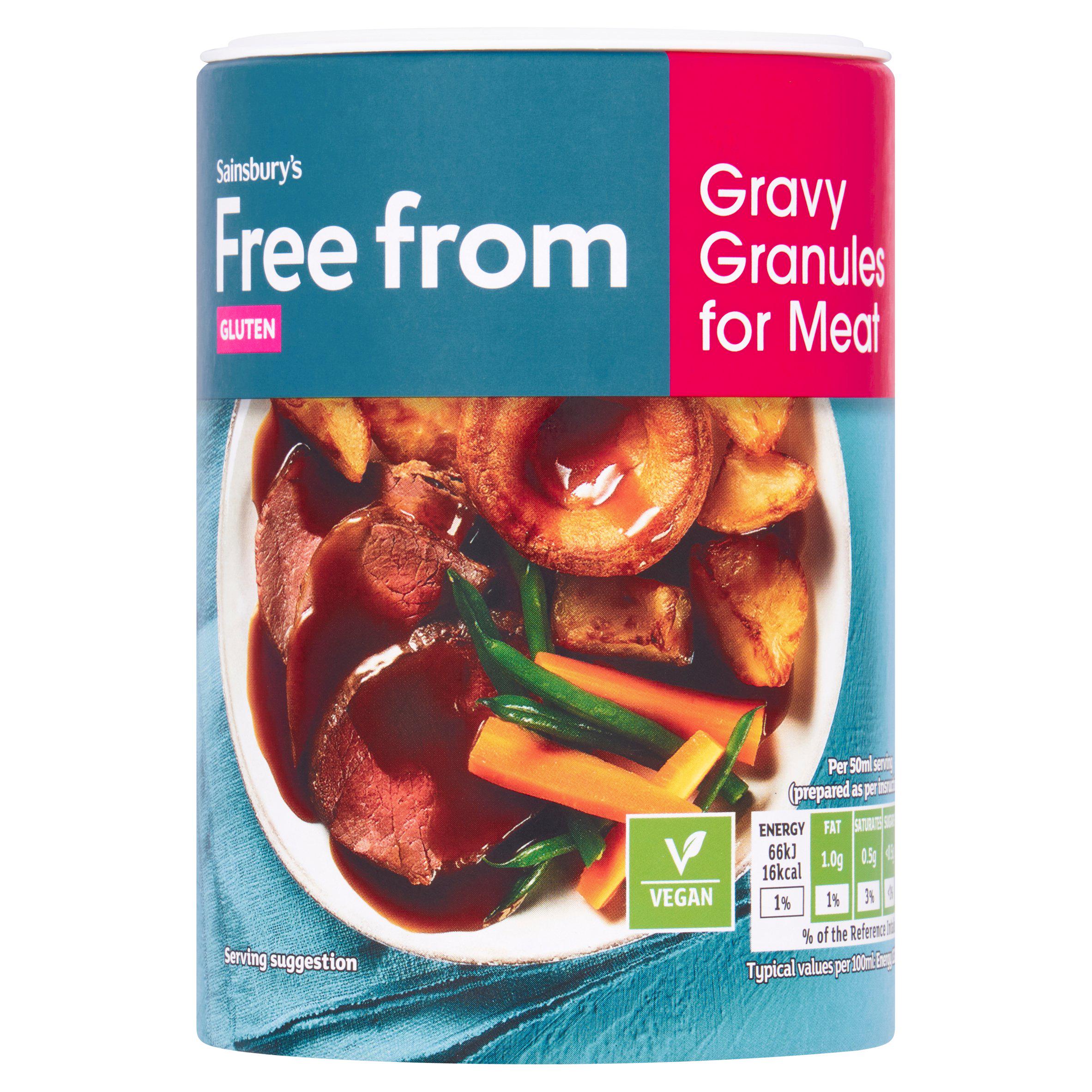 Sainsbury's Free From Beef Gravy Granules 170g Christmas Freefrom Sainsburys   