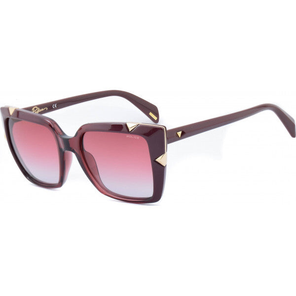 Police red SPLA15 sunglasses 52mm, UK version