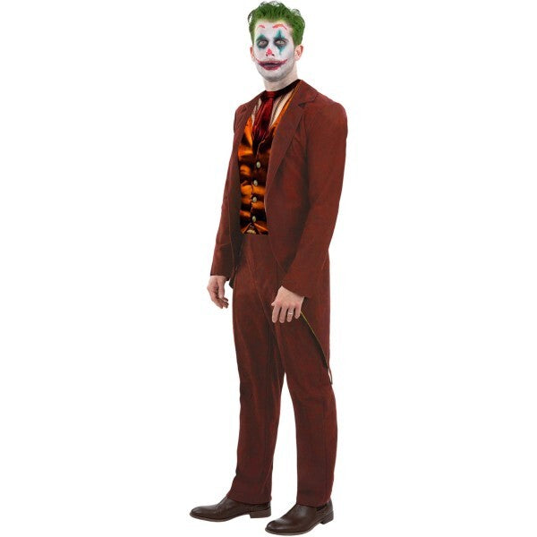 Smiffys Modern Trickster mens costume t-shirt jacket trousers - British product