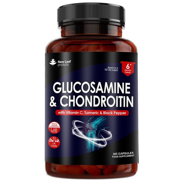 Glucosamine & Chondroitin + Vitamin C Turmeric 365 Capsules GOODS Superdrug   