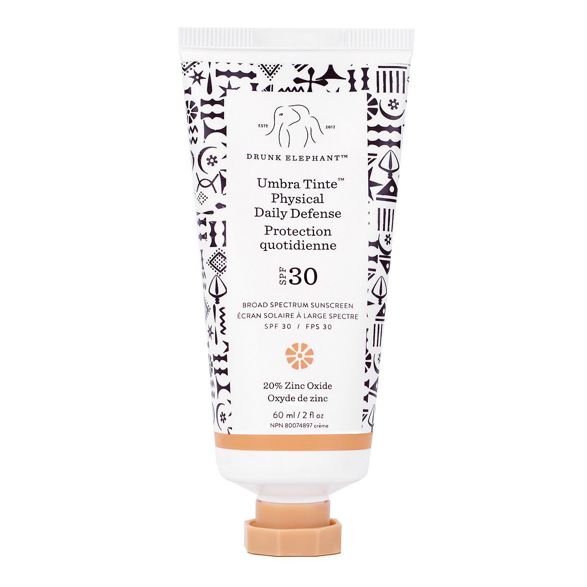 Drunk Elephant Umbra Tinte Physical Daily Defense SPF 30 60ml Make Up & Beauty Accessories Boots   