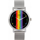 Toff London 38mm Pride watch with rainbow batons, UK version