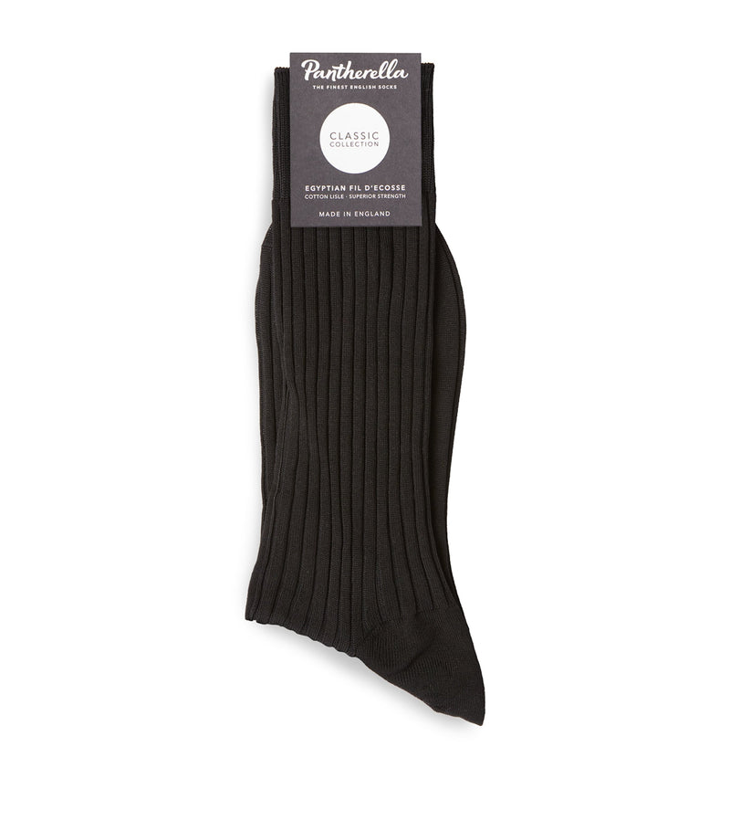 Pantherella ribbed socks, imported from the UK
