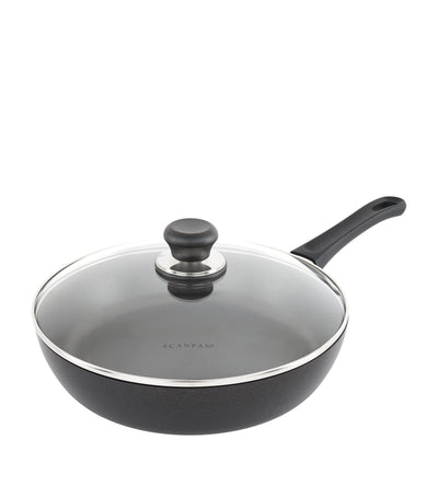 Harrods Scanpan Classic Sauté Pan with Lid 28cm- Buy online at McGrocer