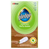 Pledge Dust It Fluffy Duster Starter Pack 1 Handle & 2 Refills Polishes & dusters Sainsburys   