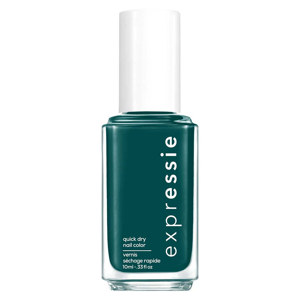 Essie expressie 420 Streetwear N`Tear, Dark Green Colour, Quick Dry Nail Polish 10ml GOODS Boots   