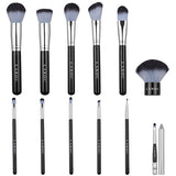 LaRoc 12 Piece - Blue Kabuki Brushes Set GOODS Superdrug   