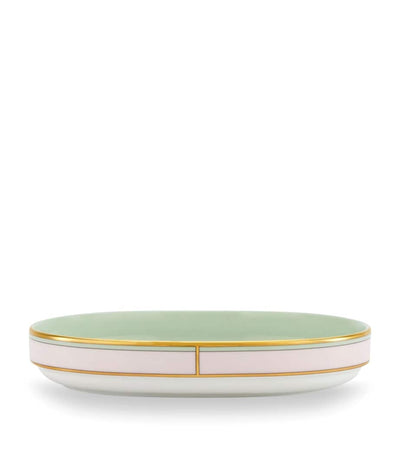 GINORI 1735 Porzellan Colonna Diva Verde Pickleschale 21,5 cm