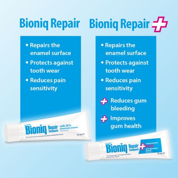 Dr. Wolff's Bioniq Repair Fluoride Free Toothpaste 1x 75ml GOODS Superdrug   