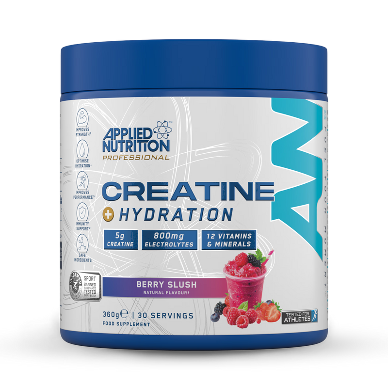 Applied Nutrition Creatine+ Hydration Berry 300g (British brand)
