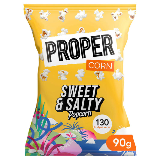 Propercorn Sweet & Salty Popcorn 90g gluten free Sainsburys   