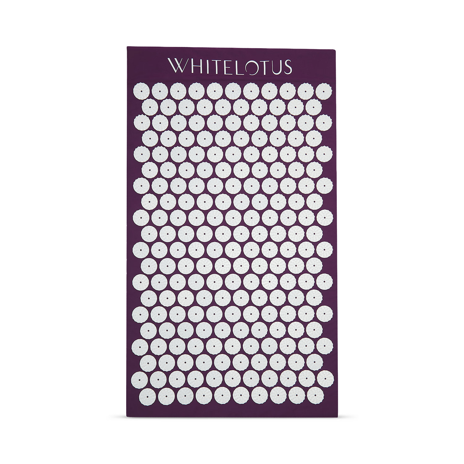 Acupressure mat and pillow set with 10,710 pressure points, imported from the UK