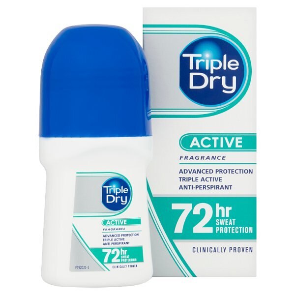 Triple Dry 72 Hour Sweat Protection Roll On 50ml GOODS Superdrug   