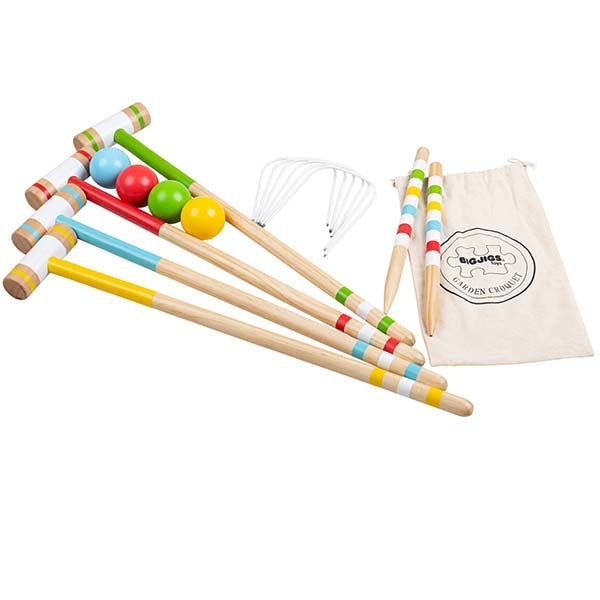 Bigjigs Toys Garden Croquet Set GOODS Superdrug   