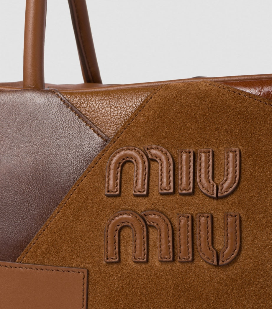 Miu Miu patchwork top-handle bag 23cm - British product