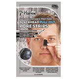 7th Heaven Men's Blackhead Pore Strips with Witch Hazel, UK version