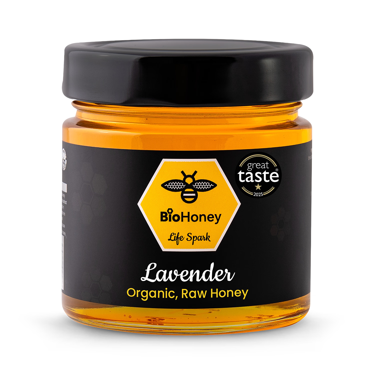 BioHoney organic raw honey lavender 300g - British product
