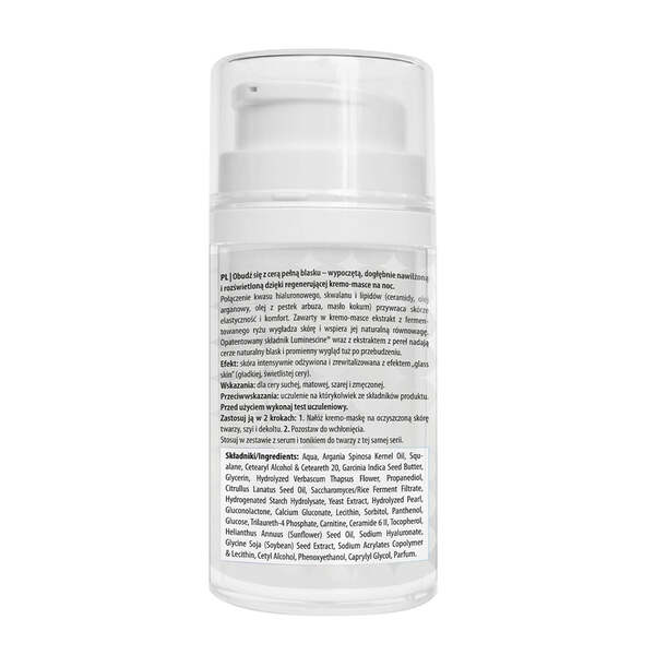 Apis Crystal Skin Night Cream-Mask 50ml, imported from the UK