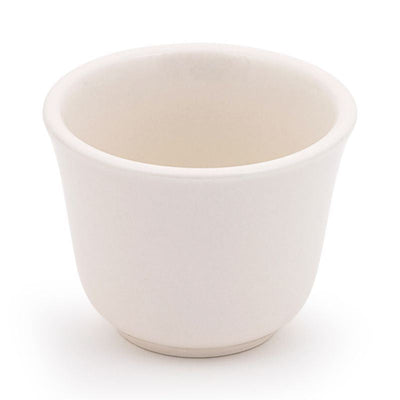 Oriental Mart 3' White Ceramic Tea Cup- Buy online at McGrocer