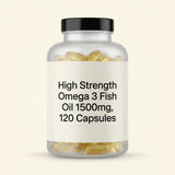 Holland & Barrett Omega 3 1500mg 120 capsules, UK version