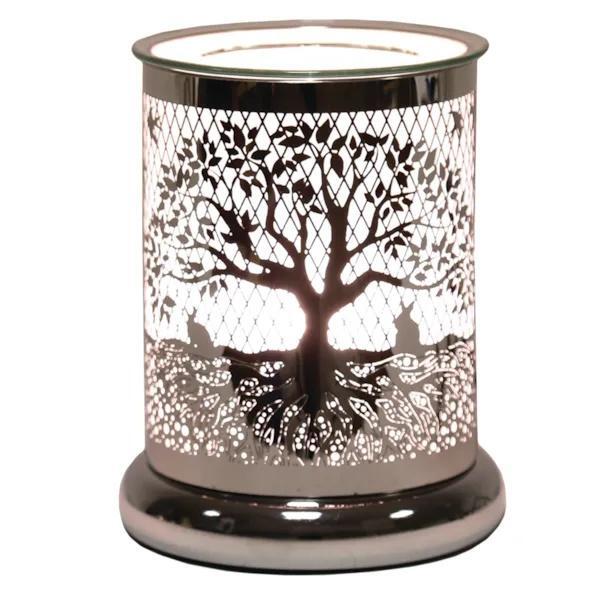 Aroma electric touch wax melter silver 17cm, UK version