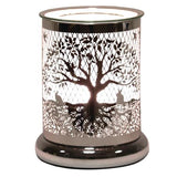 Aroma electric touch wax melter silver 17cm, UK version