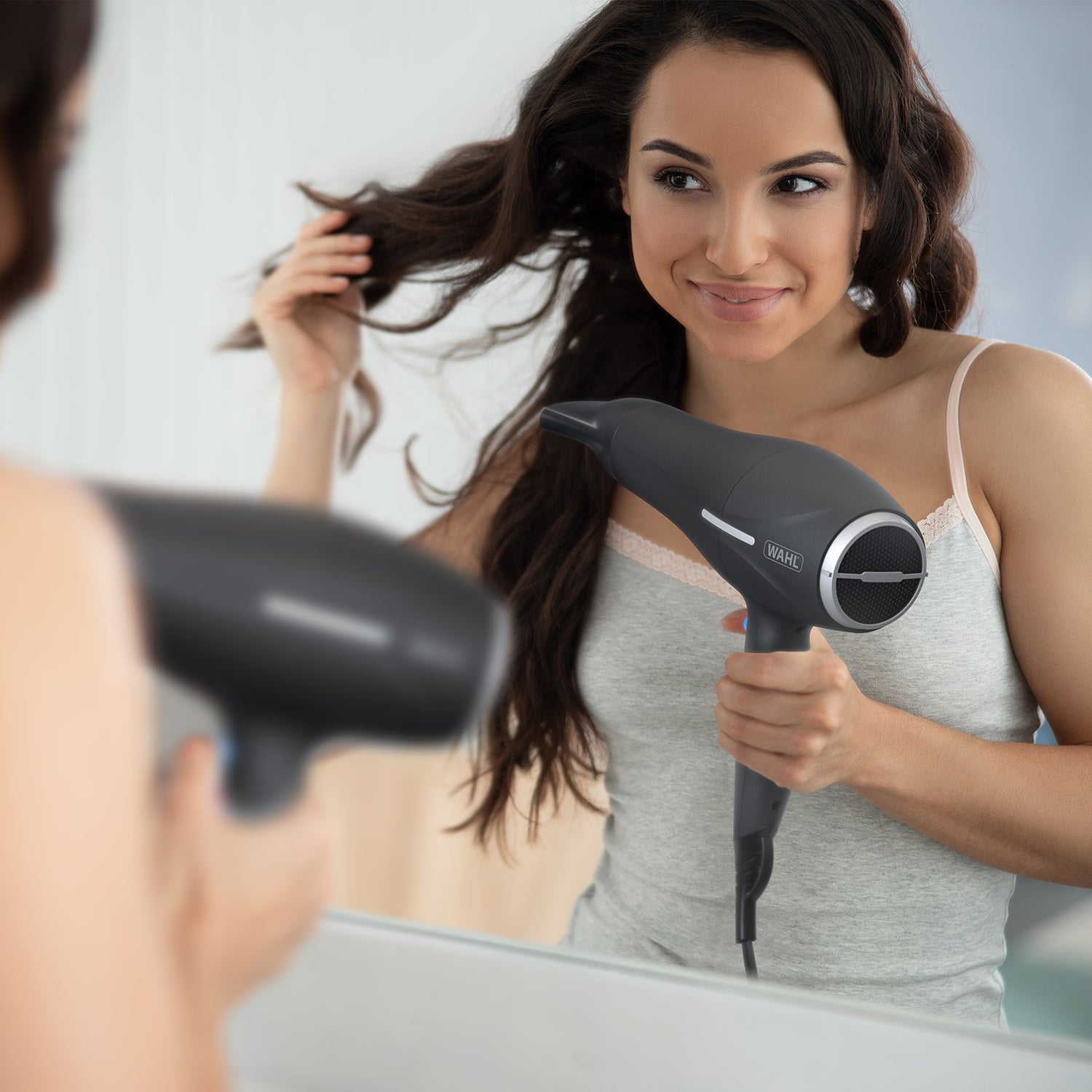 Wahl ionic hair dryer 2200W smooth black (British brand)
