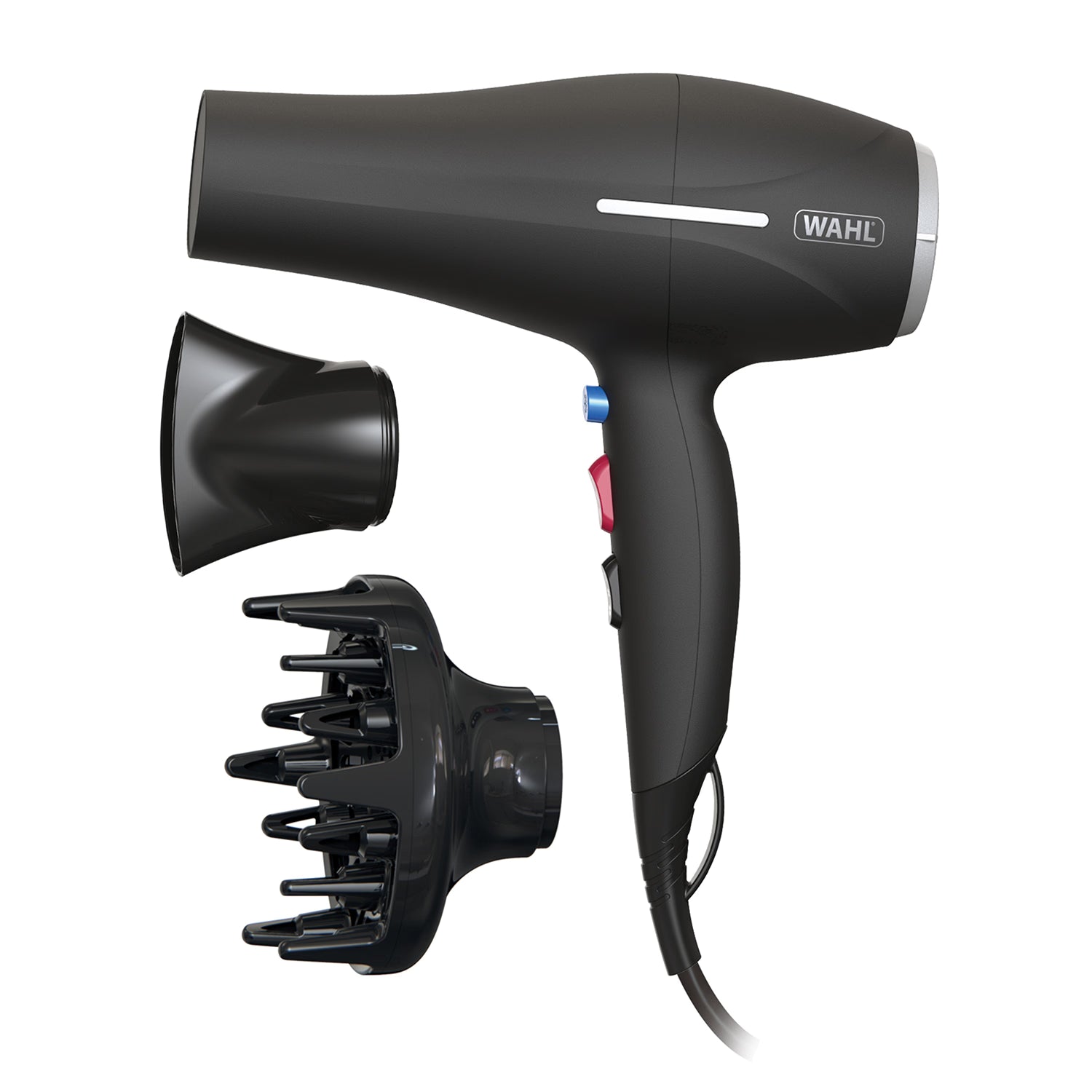 Wahl ionic hair dryer 2200W smooth black (British brand)