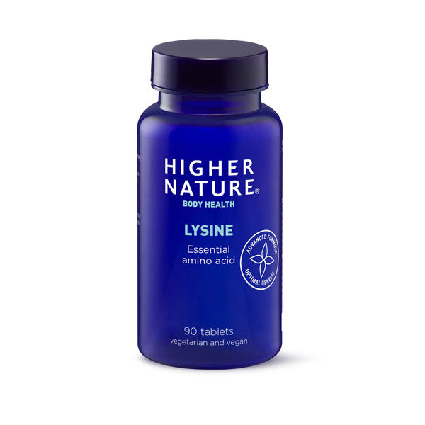 Higher Nature Lysine 90 Tablets (British brand)