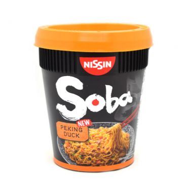 Nissin Wok Style Soba Cup Noodles Peking Duck (British brand)