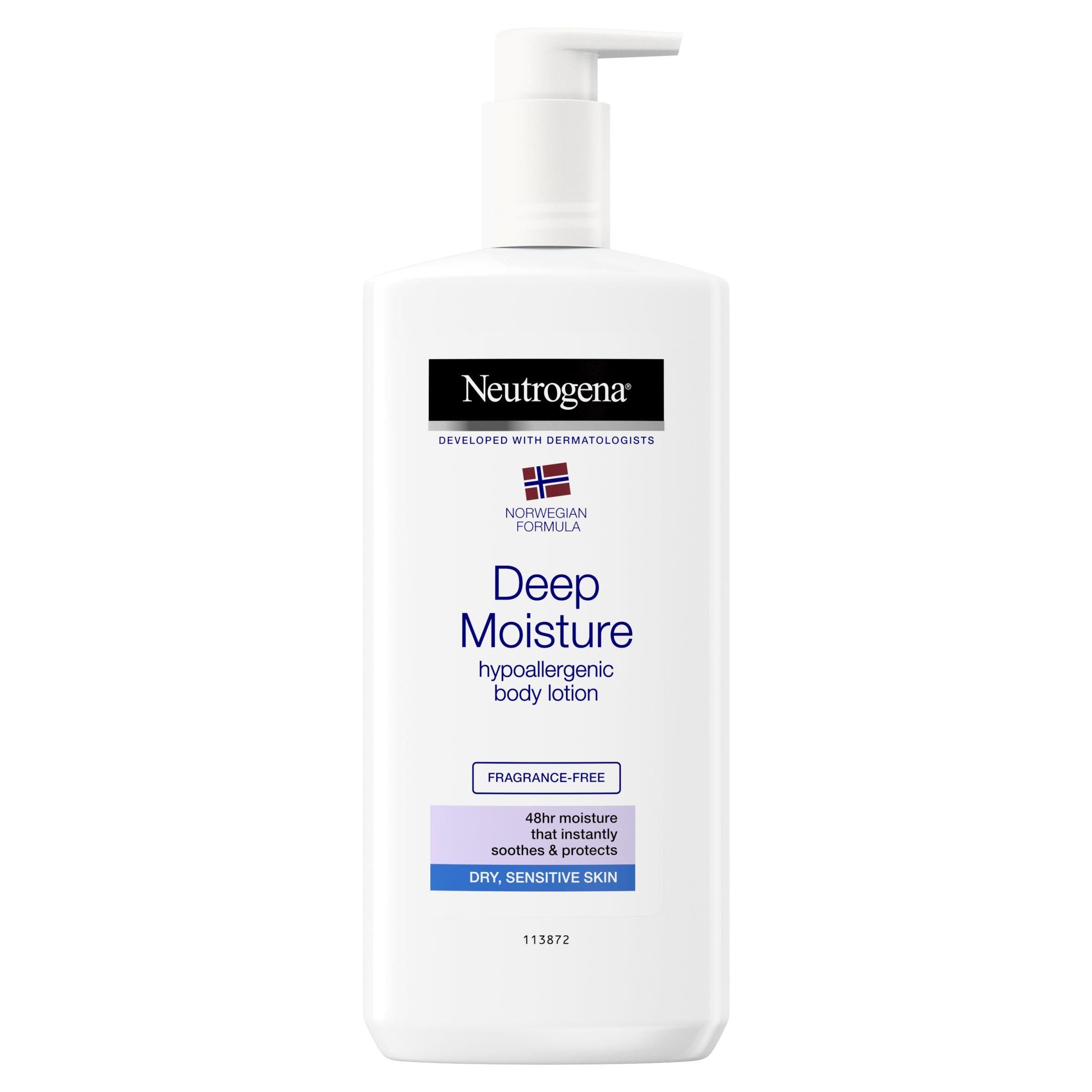 Neutrogena Norwegian Formula Moisturer Hypoallergenic Body Lotion 400ml body cream & moisturisers Sainsburys   