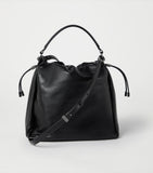 Brunello Cucinelli Mellow medium leather bucket bag, UK version