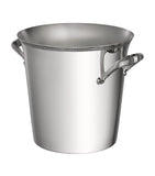 Christofle silver-plated Malmaison two-bottle champagne cooler - British product