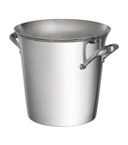Christofle silver-plated Malmaison two-bottle champagne cooler - British product