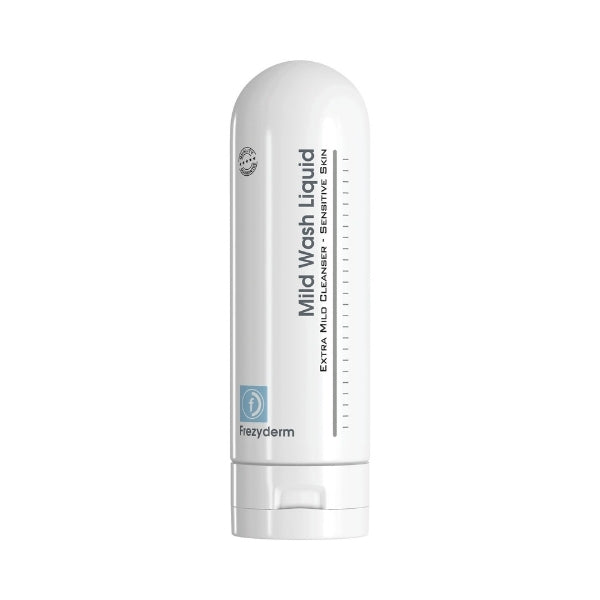FrezyDerm mild wash liquid 200ml for sensitive skin (British brand)