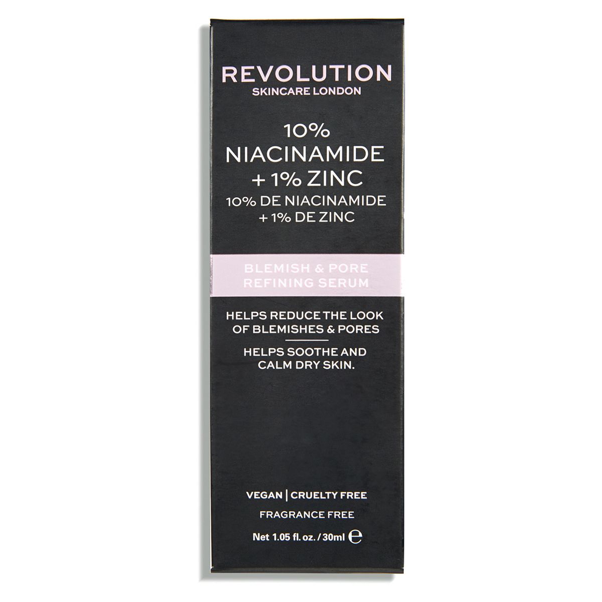 Revolution Skincare 10% Niacinamide + 1% Zinc Blemish & Pore Refining Serum 30ml GOODS Boots   