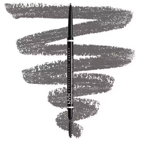 NYX Professional Makeup Micro Brow Pencil Grey, imported from the UK