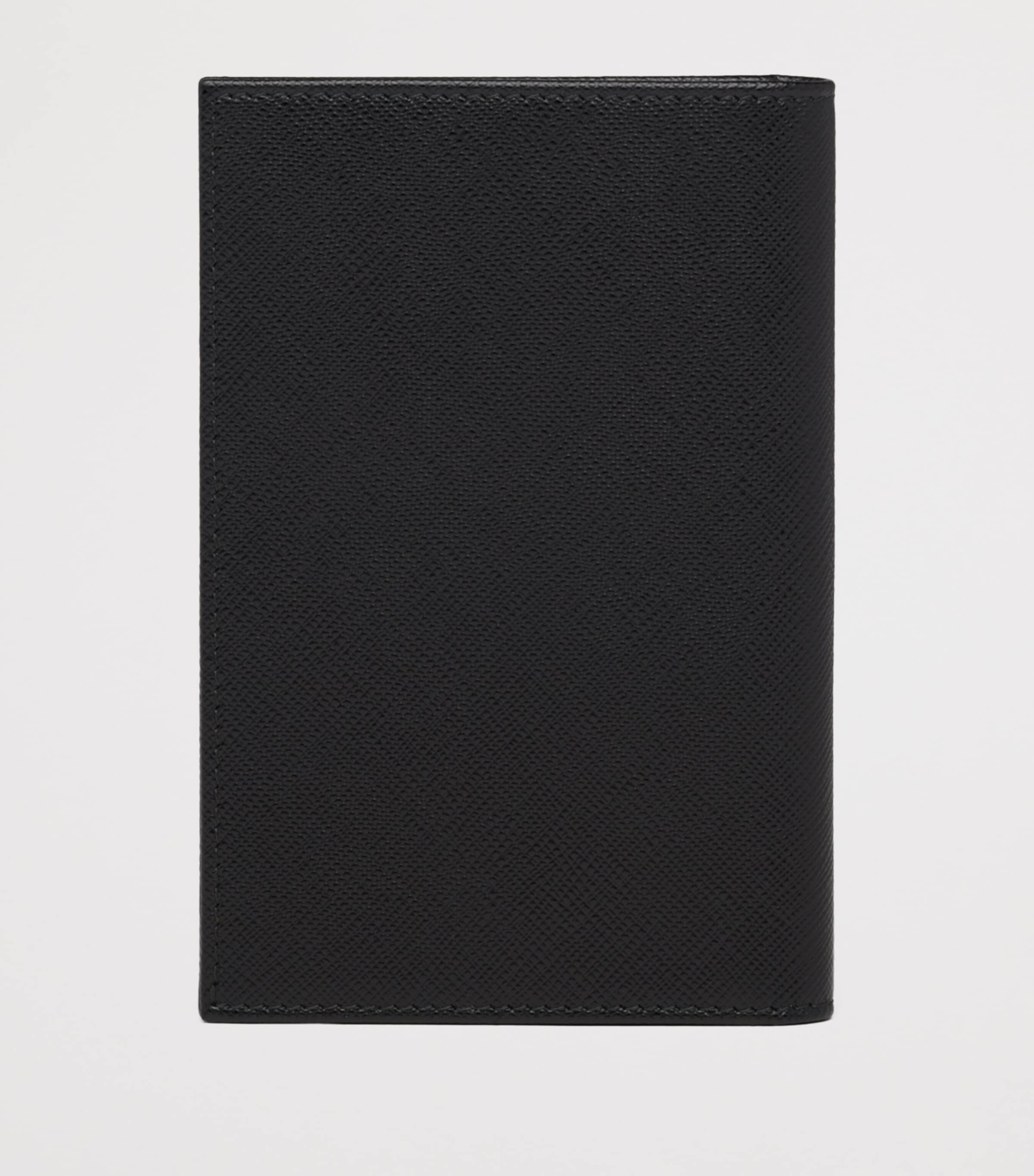 Prada Saffiano leather logo passport holder, imported from the UK