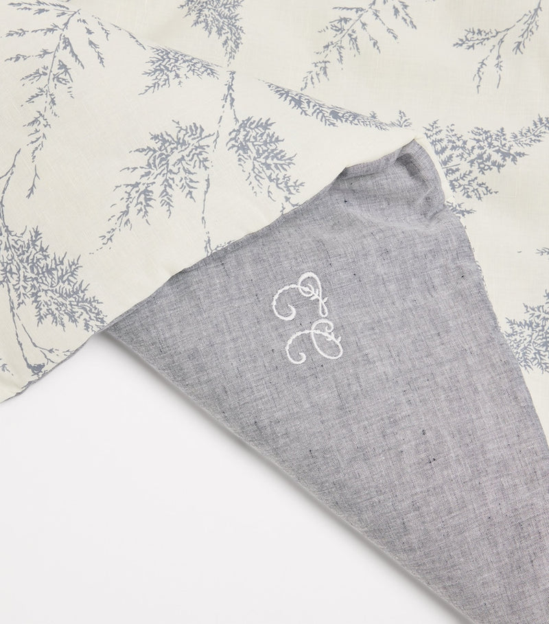 Tartine et Chocolat linen-cotton patterned blanket (British brand)
