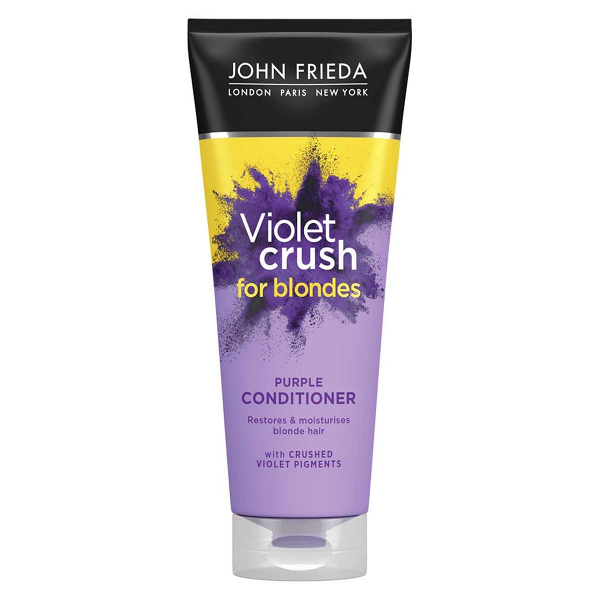 John Frieda Violet Crush Purple Conditioner 250ml for Brassy, Blonde Hair Haircare & Styling Boots   