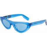 KENZO KZ40007I blue plastic frame sunglasses, imported from the UK