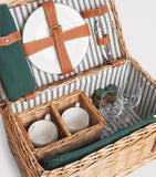 Harrods fitted picnic hamper for 2, UK version