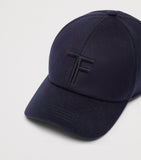 TOM FORD cashmere logo baseball cap, UK version