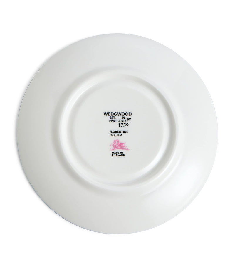 Wedgwood Florentine Fuchsia petite tray 12cm (British brand)