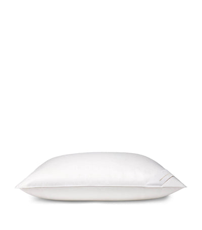 Harrods Pratesi Down Medium Divino Oxford Pillow 50cm x 75cm- Buy online at McGrocer