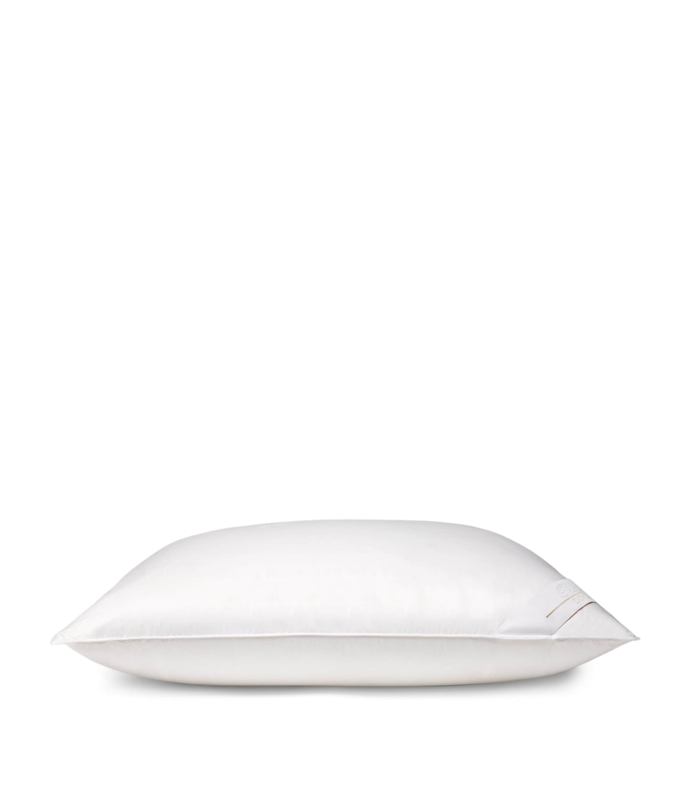 Pratesi down medium divino oxford pillow 50cm x 75cm, imported from the UK