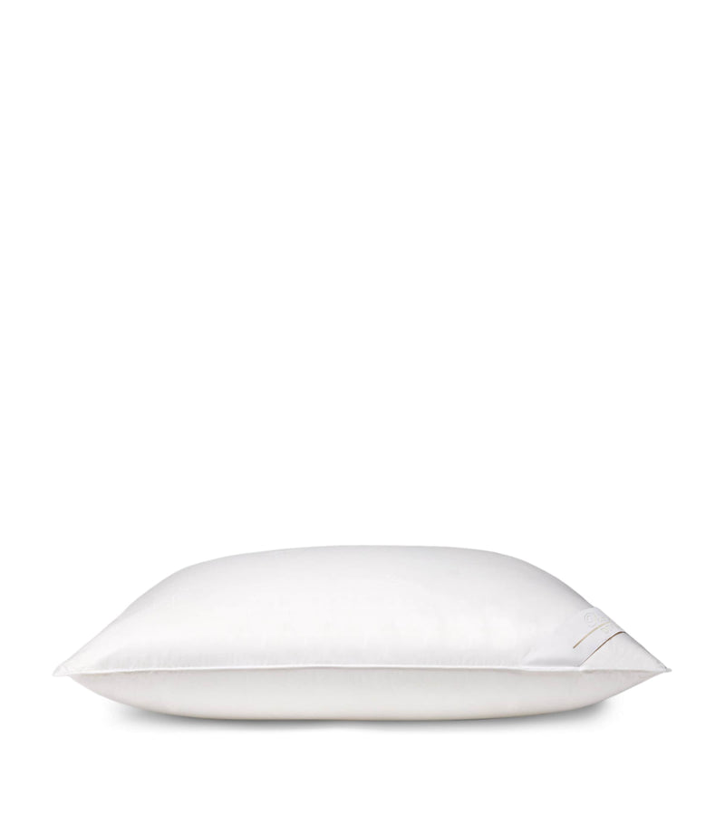 Pratesi down medium divino oxford pillow 50cm x 75cm, imported from the UK