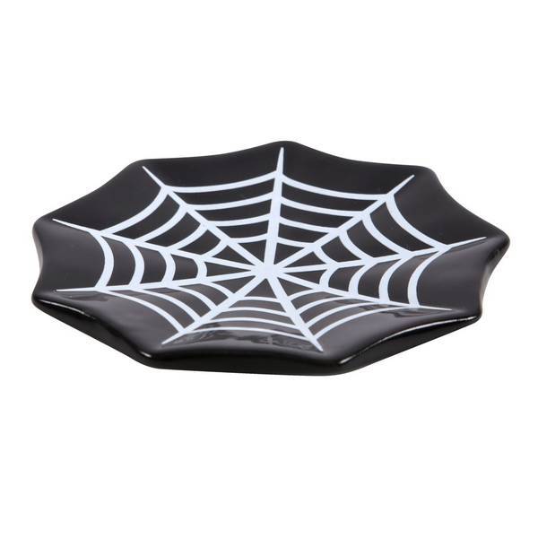 Something Different spider web trinket dish ceramic, imported from the UK