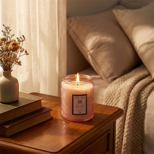 Livingandhome soy candle Lavender & Eucalyptus 200g (British brand)
